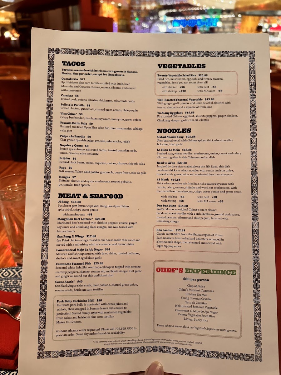 China Poblano Menu - Image 4